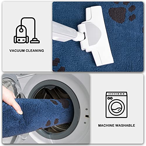 PURRUGS Dirt Trapper Door mat, Non-Skid/Slip Machine Washable Entrance Rug, Shoes Scraper, Dog Door Mat, Super Absorbent Floor mat for Muddy Wet Shoes and Paws