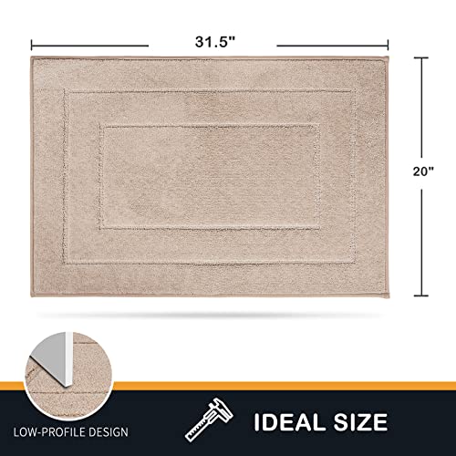 PURRUGS Dirt Trapper Door Mat, Non-Slip/Skid Machine Washable Entryway Rug, Dog Door Mat, Super Absorbent Welcome Mat for Muddy Wet Shoes and Paws